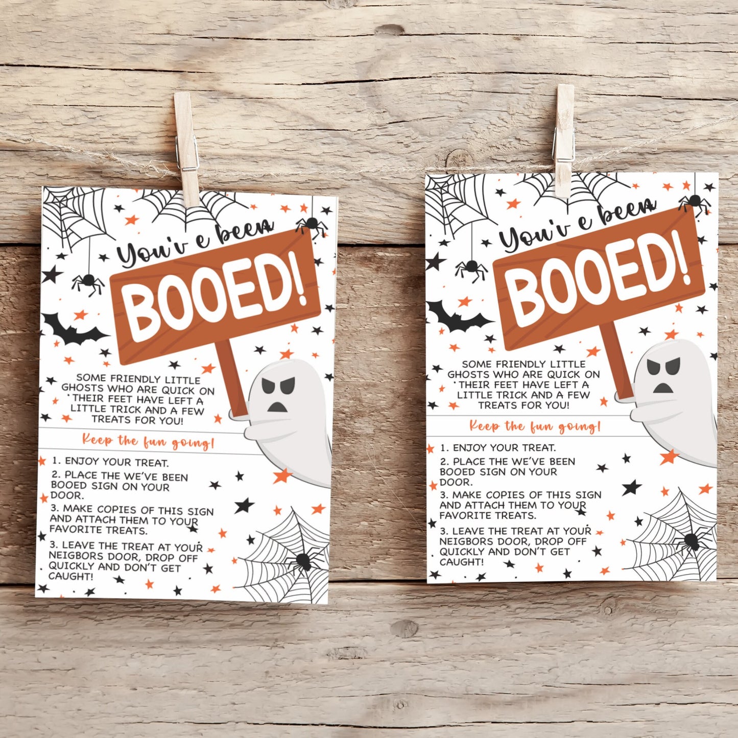 You've Been Booed - Printable Halloween Activity Kit