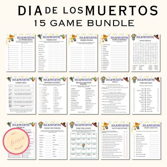 15 Día de los Muertos Party Games