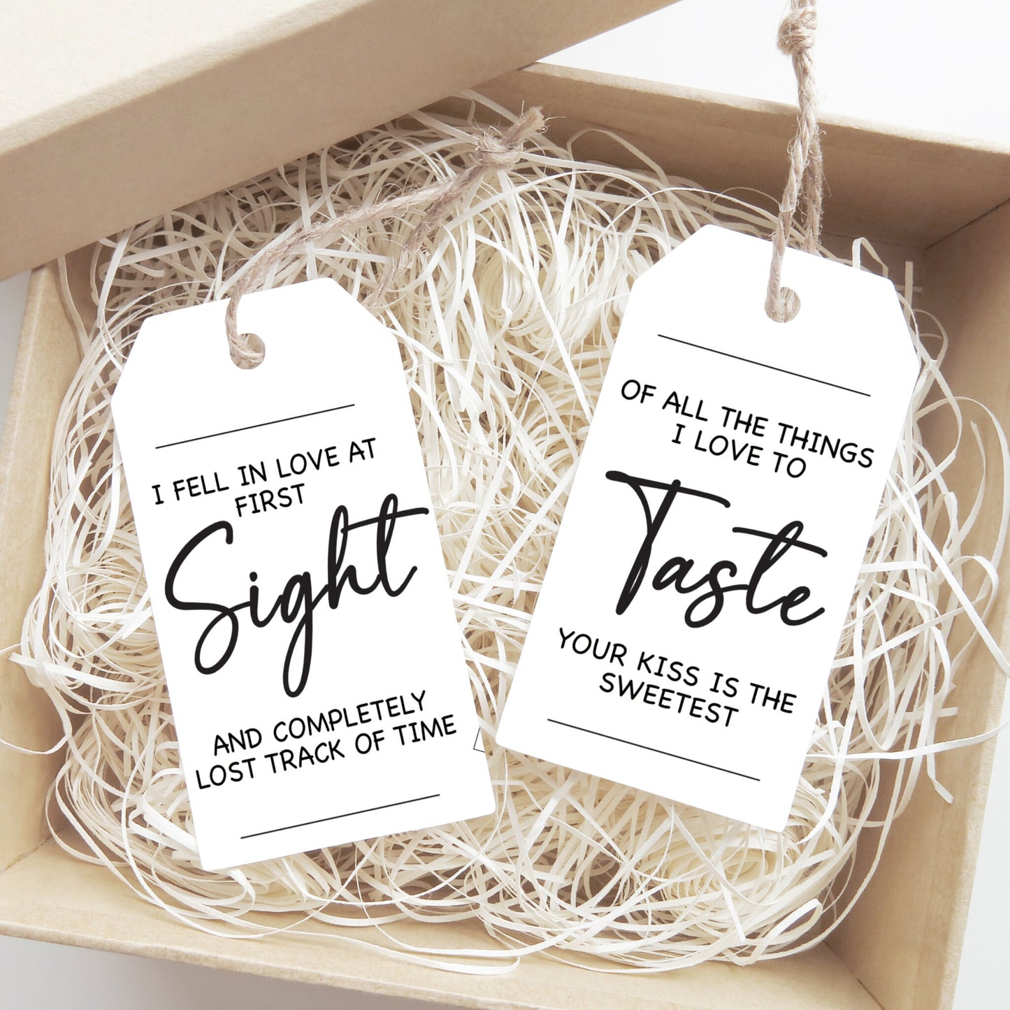 5 Senses Gift Tags & Card