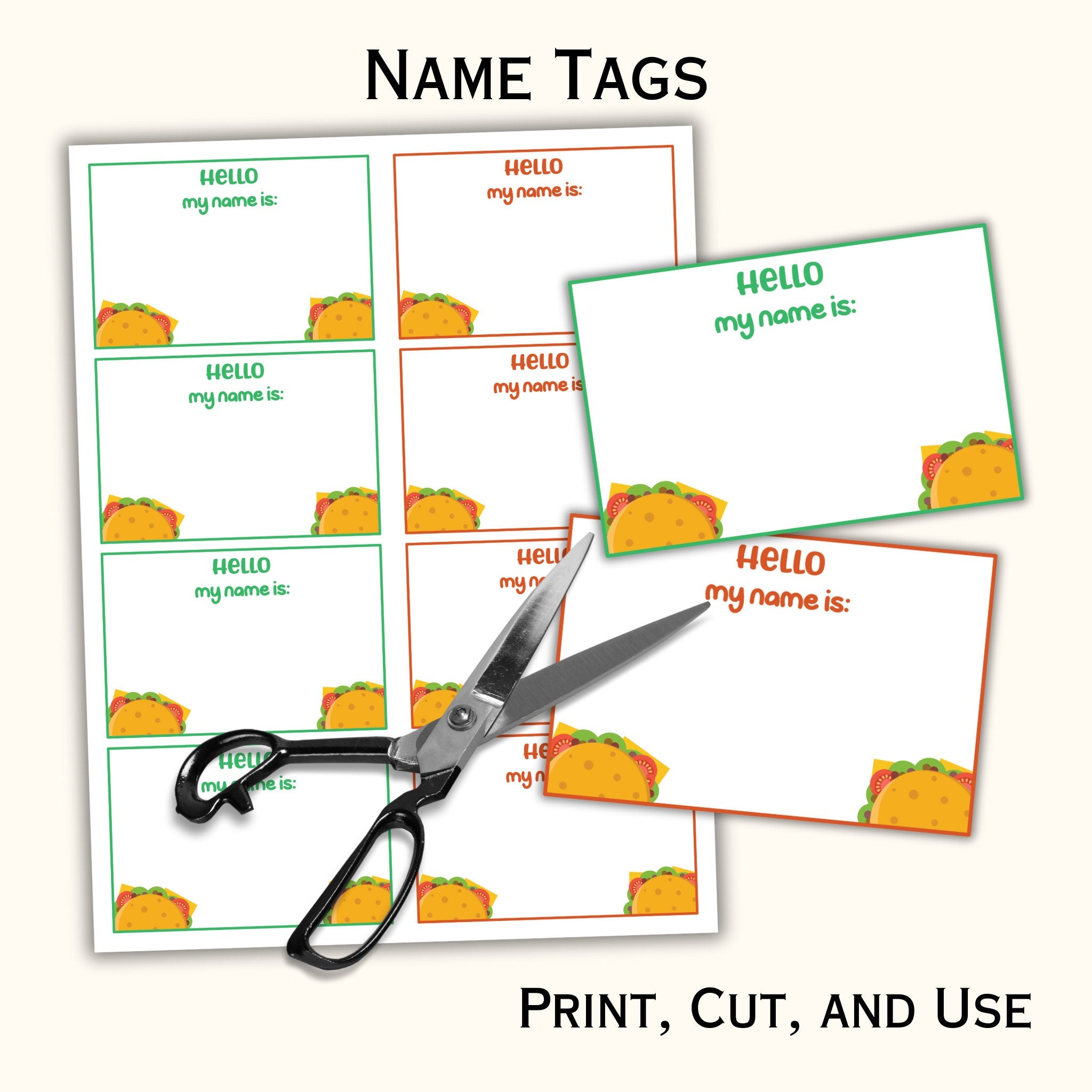 What's your Taco Name? Cinco de Mayo Game