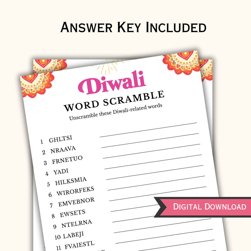 Diwali Party Games - 15 Games
