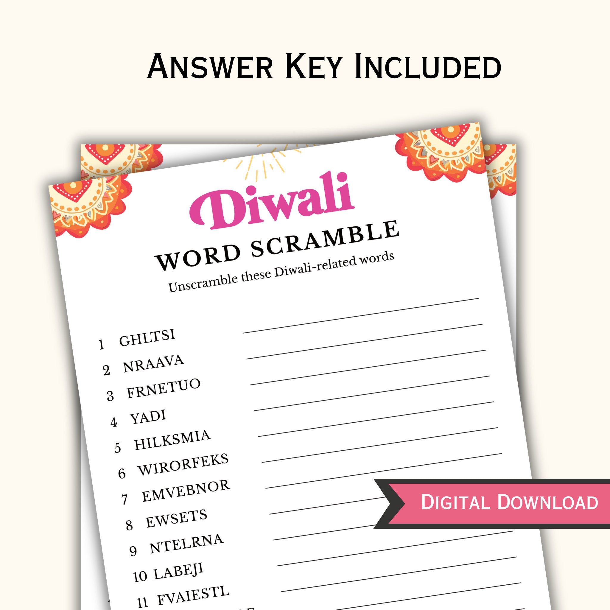 Diwali Party Games - 15 Games