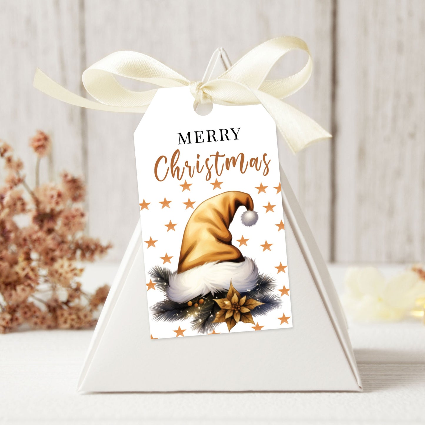 Printable Christmas Gift Tag - Set of 5