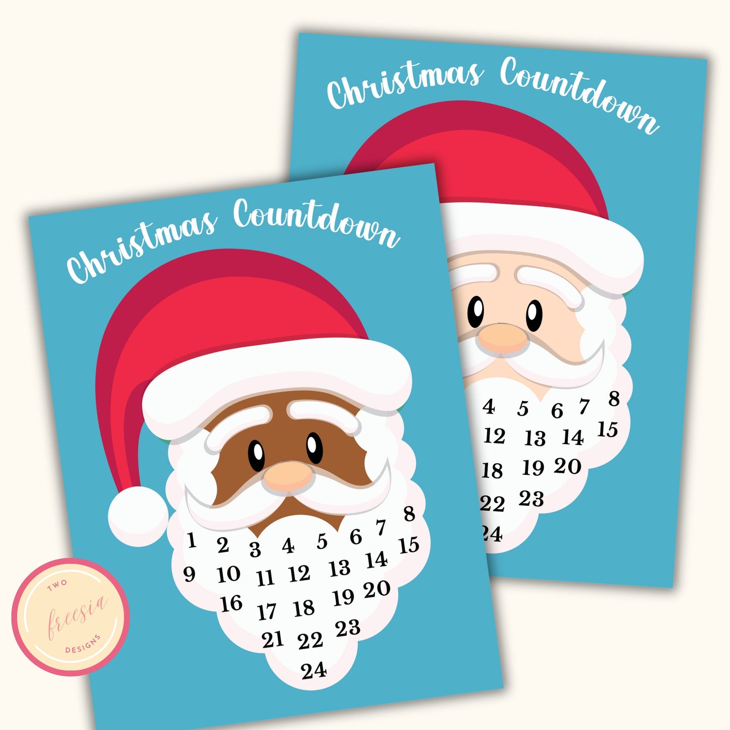 Printable Christmas Countdown Activity