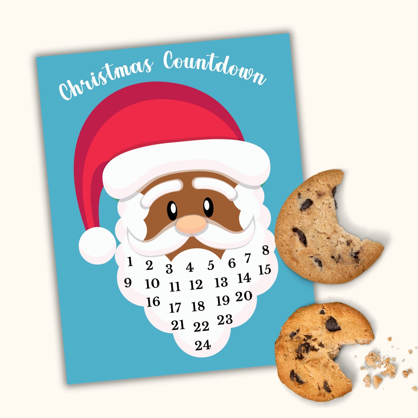 Printable Christmas Countdown Activity