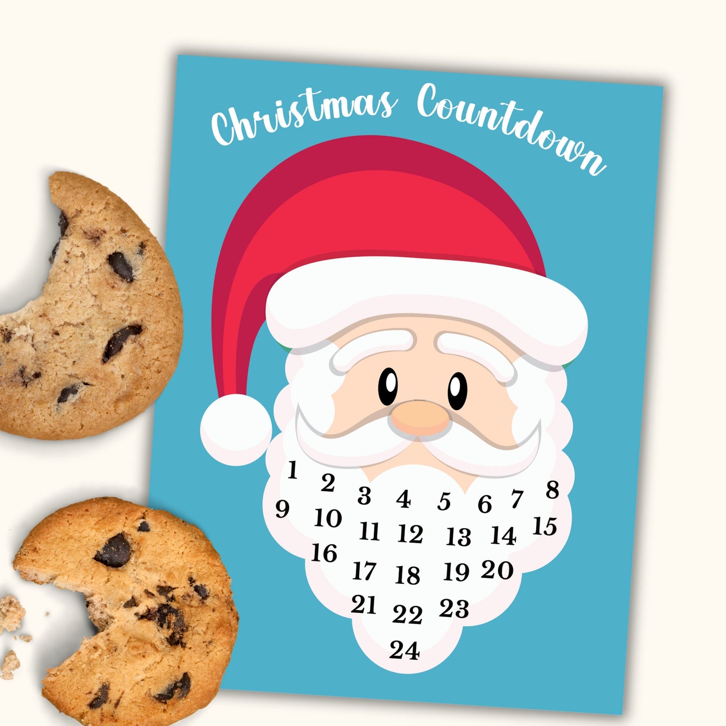 Printable Christmas Countdown Activity