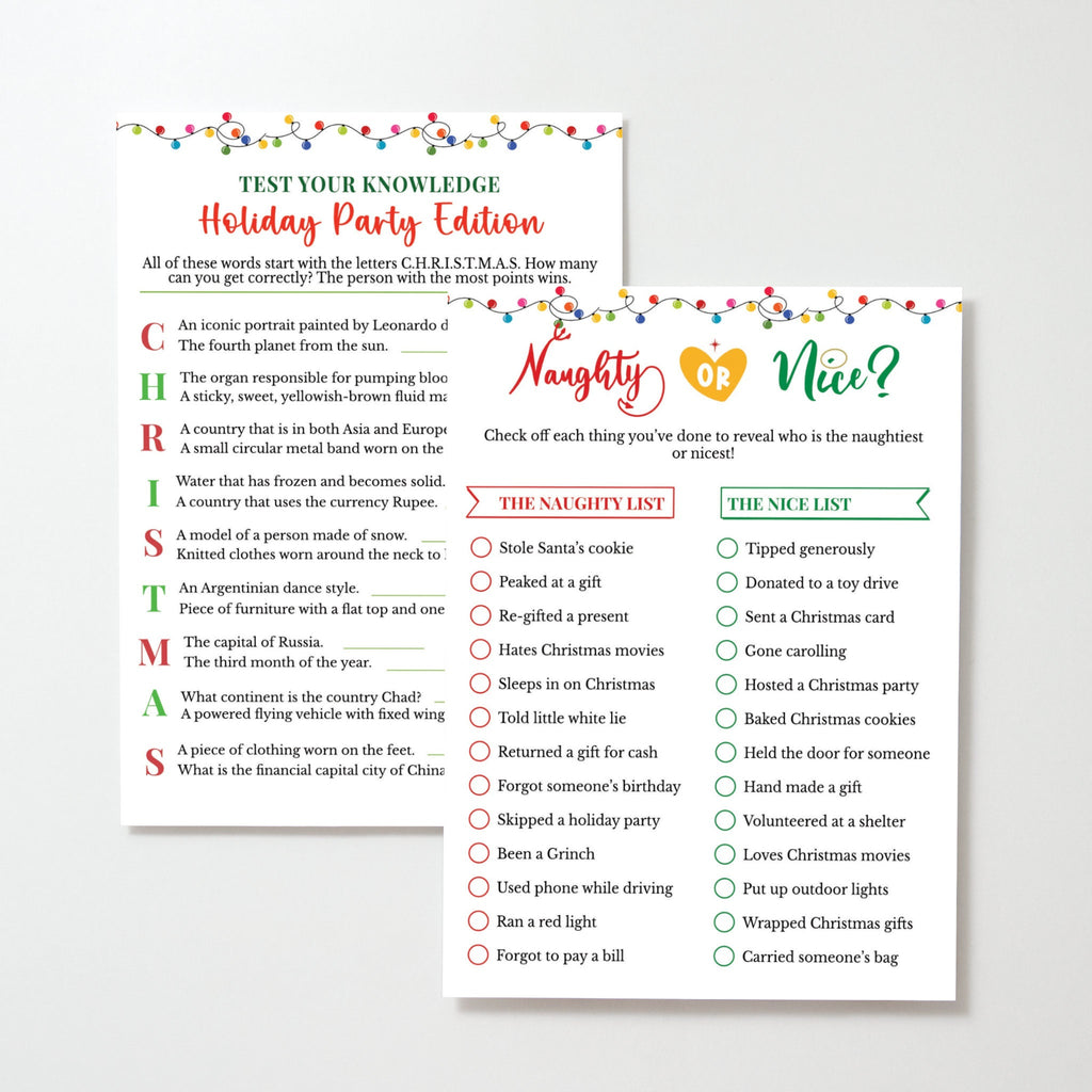 15 Christmas Work Party Games