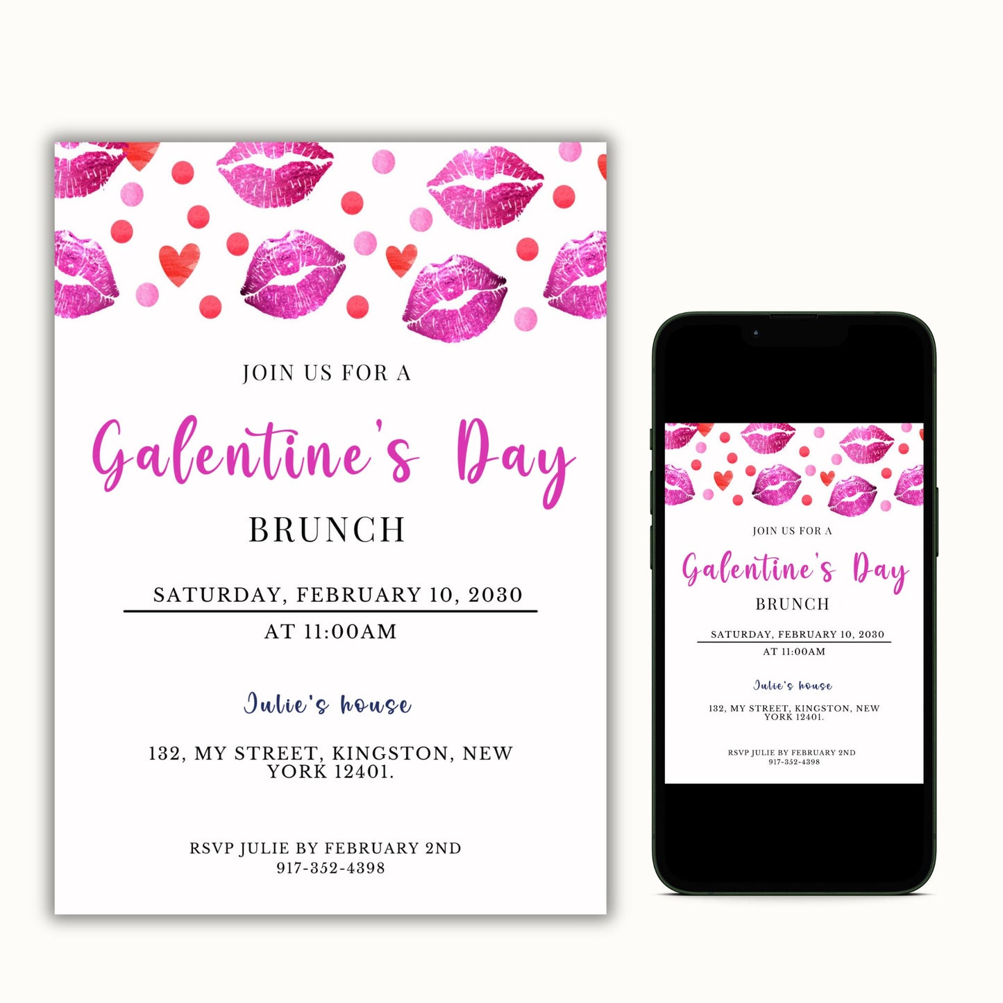 Galentine's Day Invitation