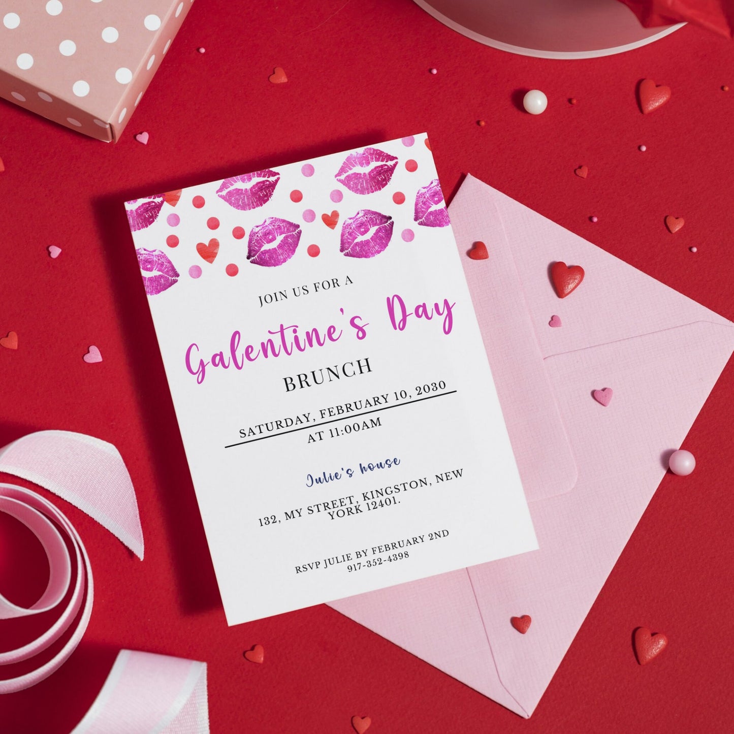 Galentine's Day Invitation