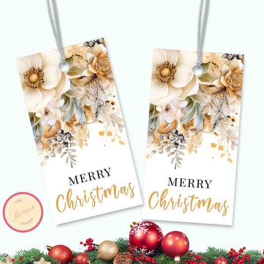Merry Christmas Gift Tag Printable