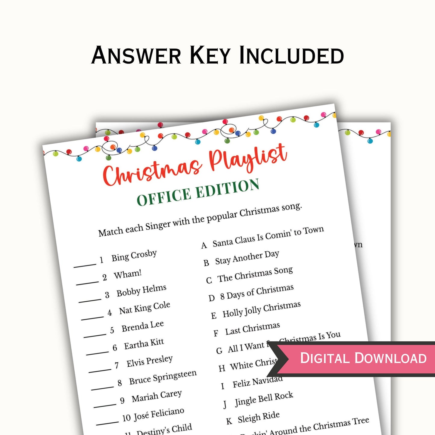 15 Christmas Work Party Games