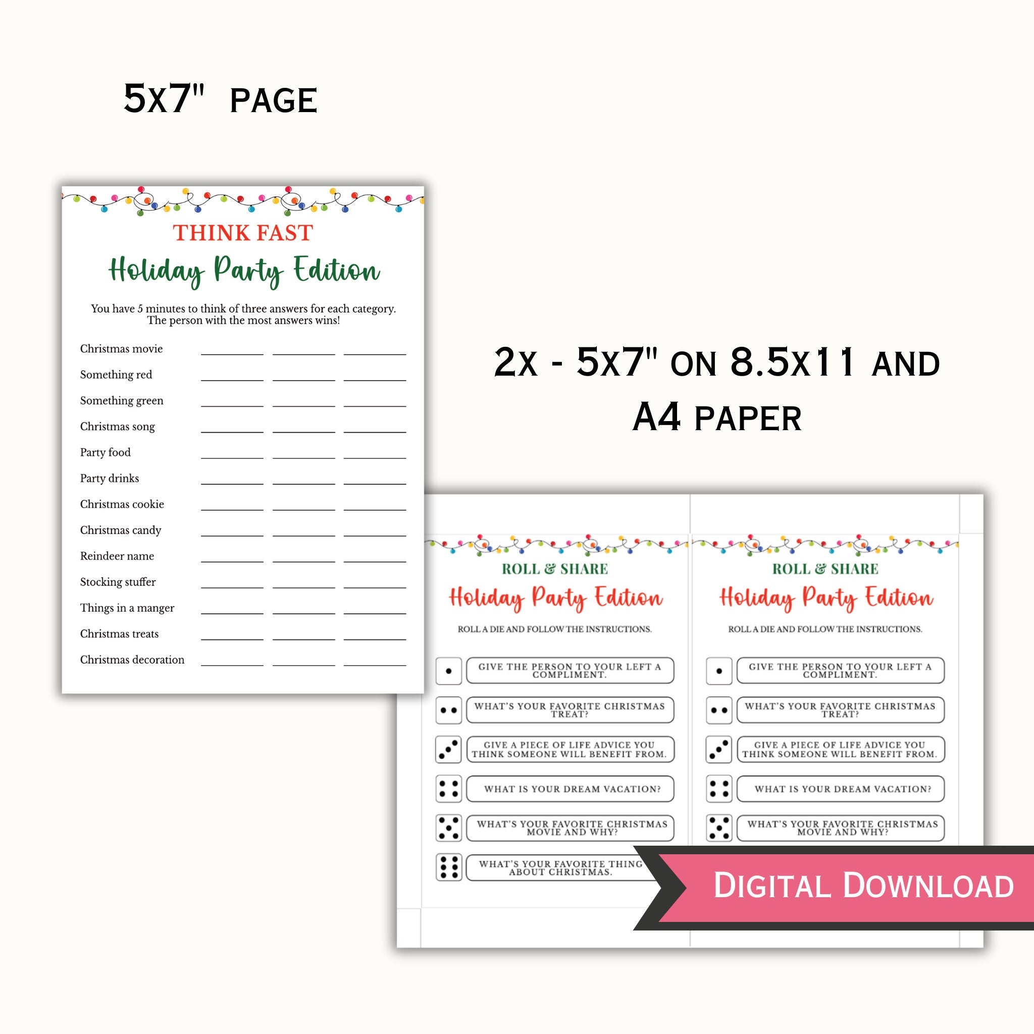 12 Christmas Party Games