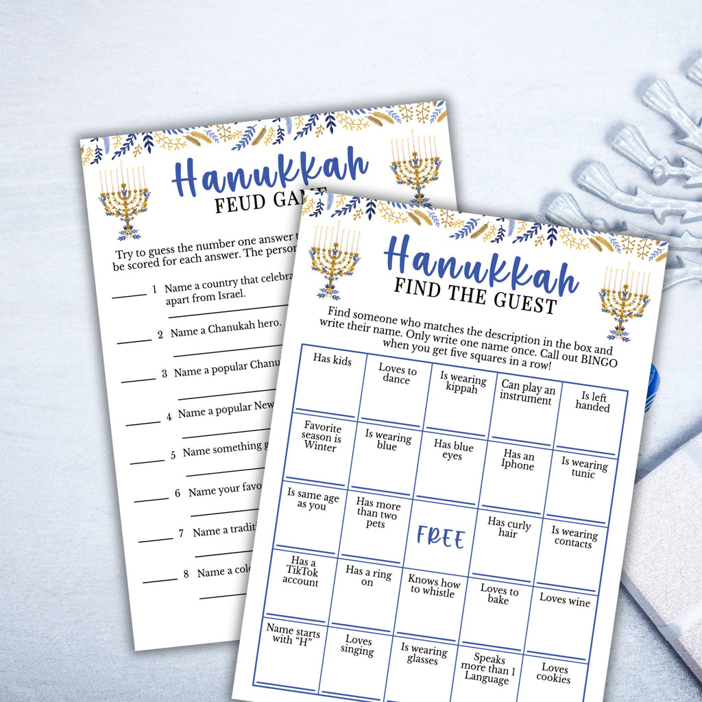 12 Hanukkah Party Games