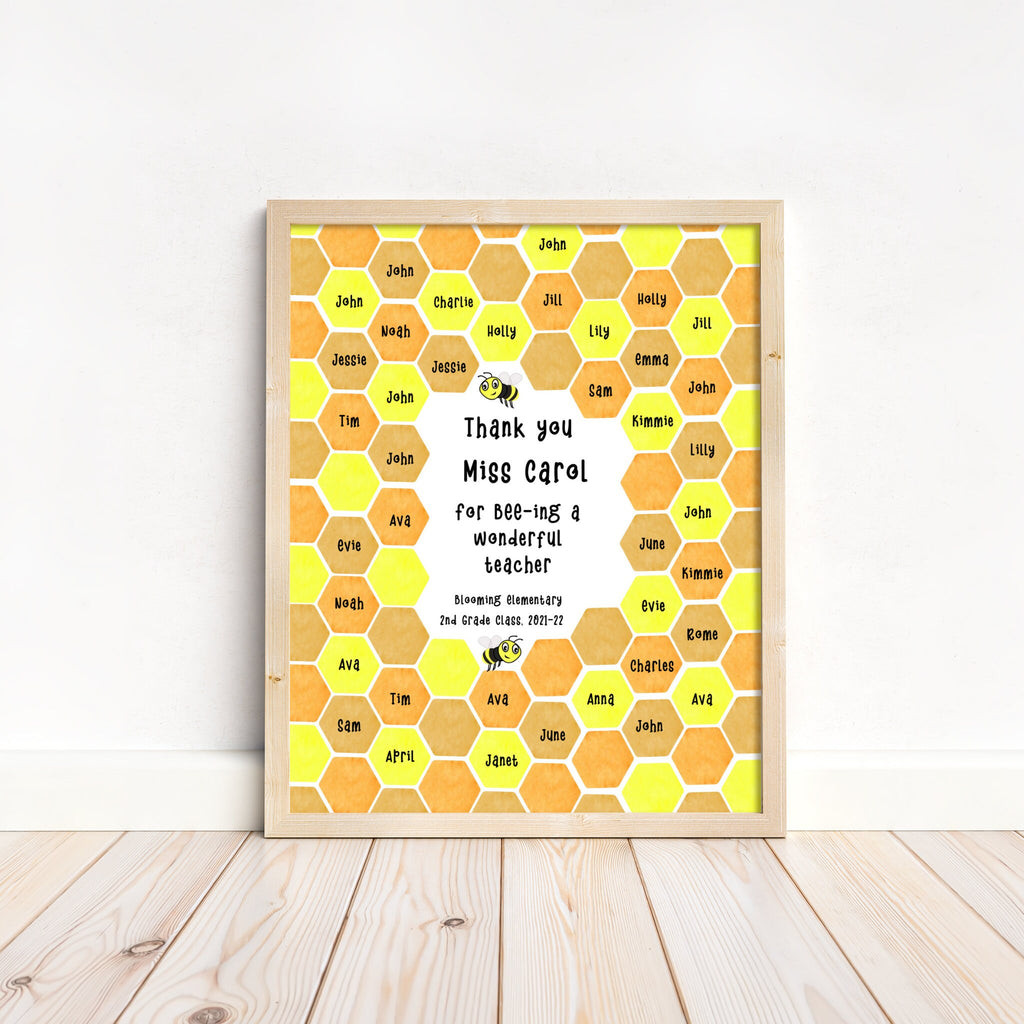 Editable Teacher Appreciation Gift Printable