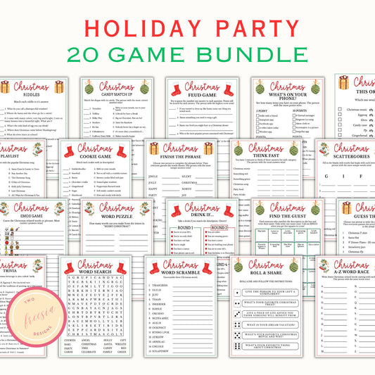 20 Christmas Party Games