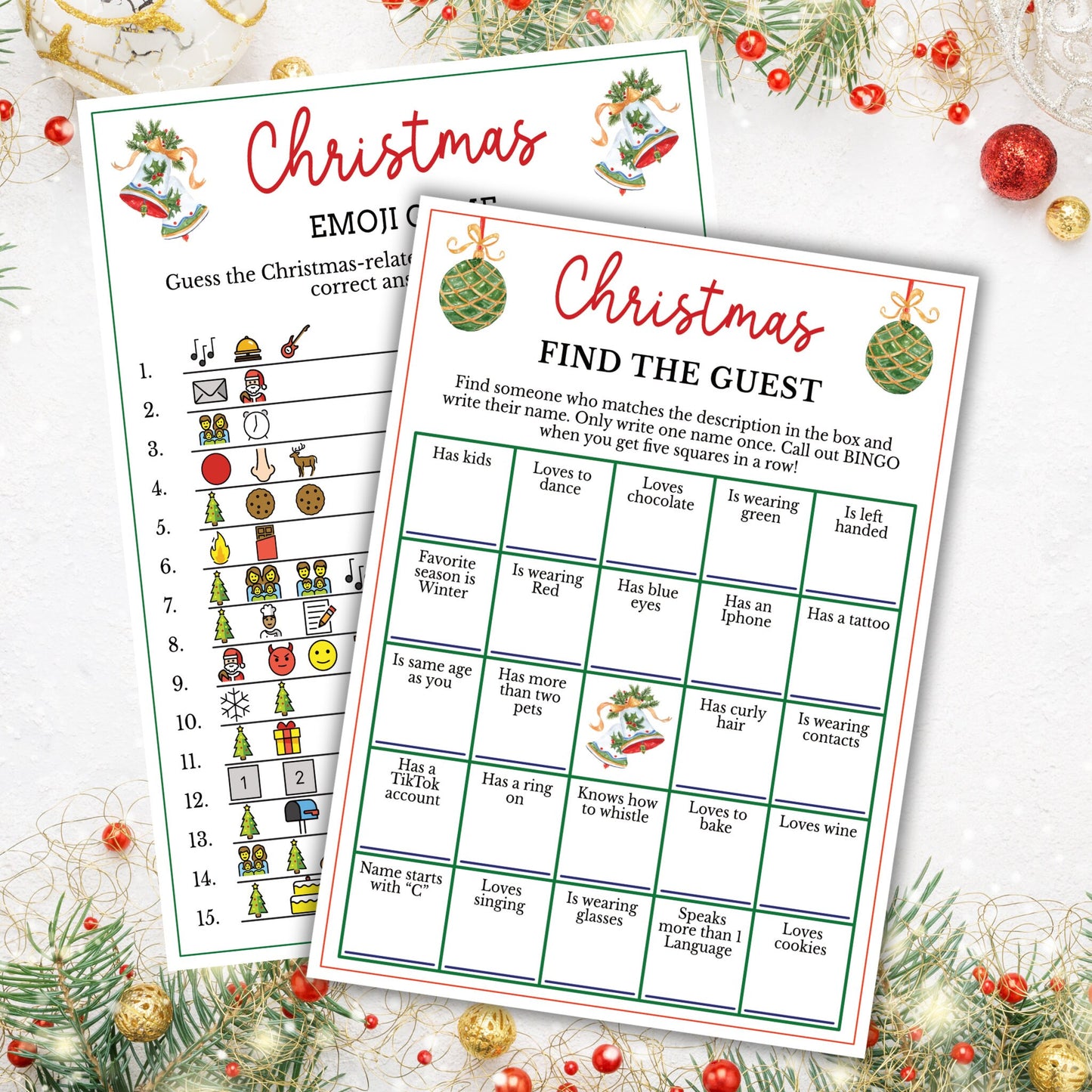 20 Christmas Party Games