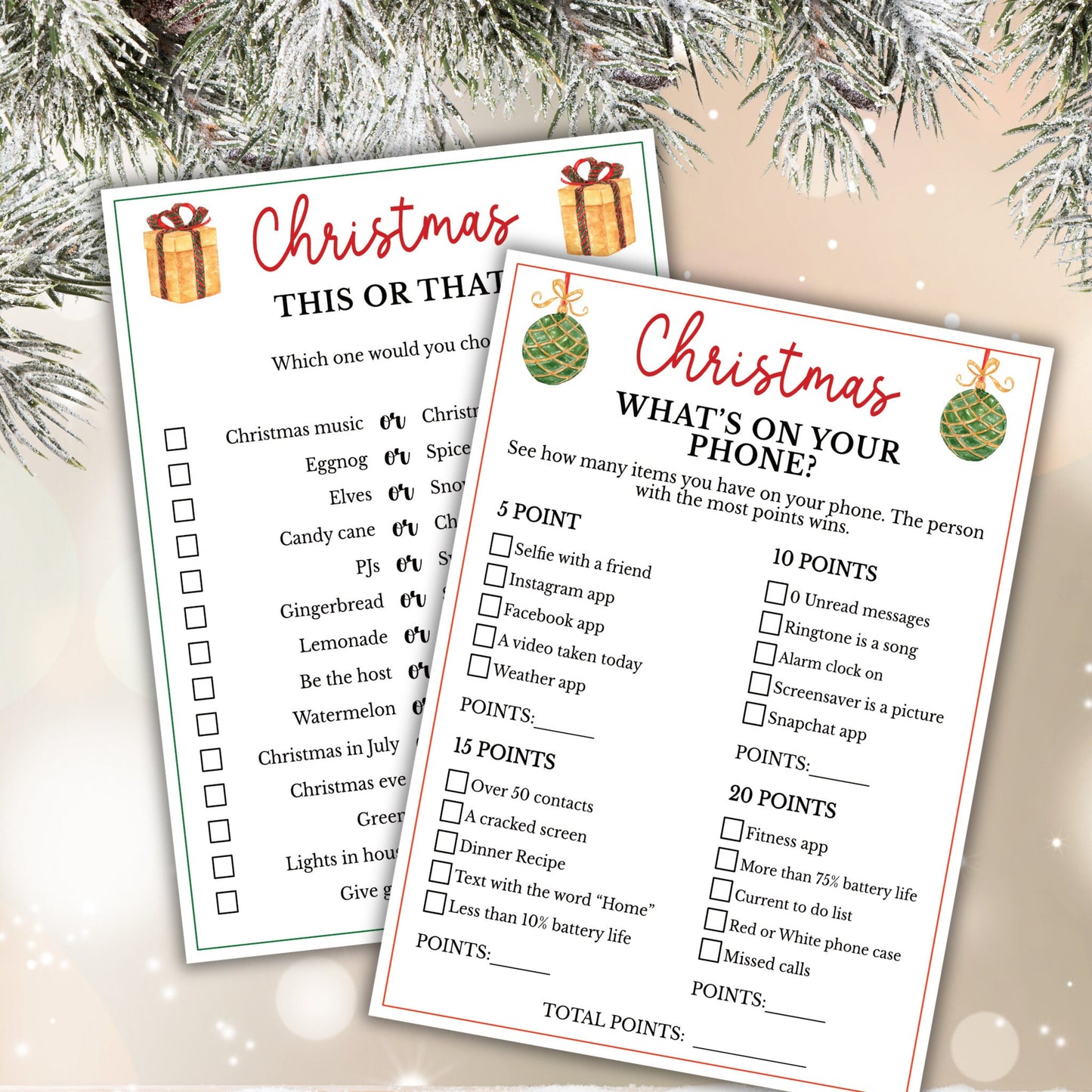 20 Christmas Party Games