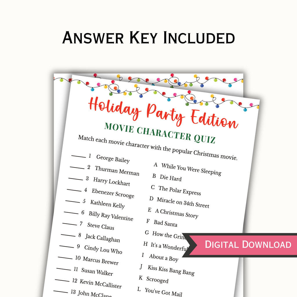 12 Christmas Party Games