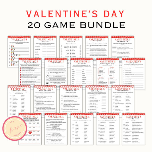 20 Valentines Games