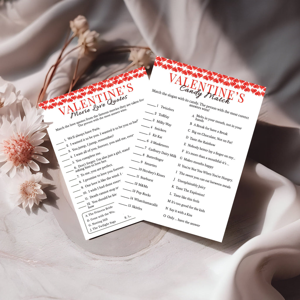 20 Valentines Games