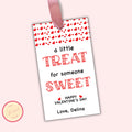 Editable Valentine Gift Tag Template