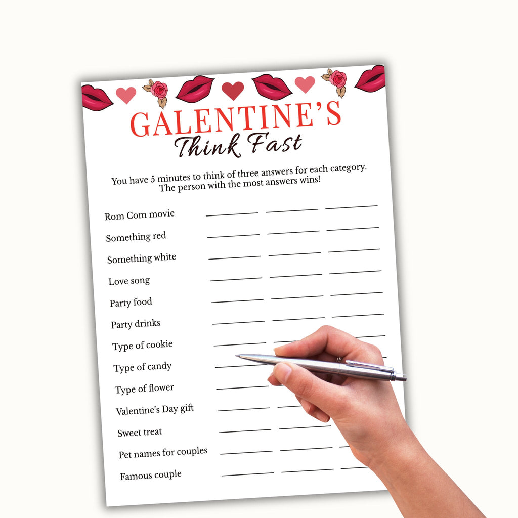 12 Galentines Party Games